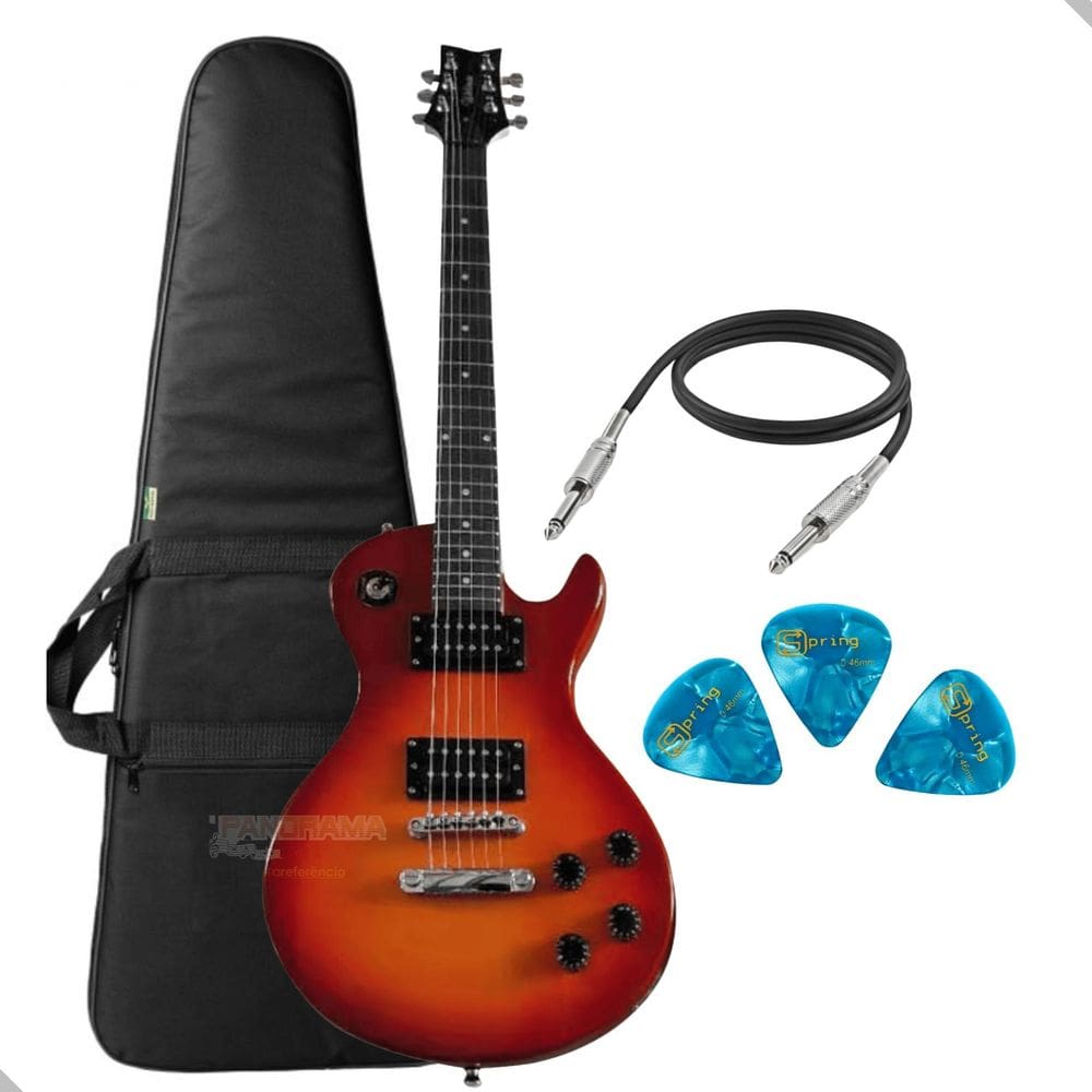 Guitarra Waldman Lap Mogno Maple Rosewood Cromado