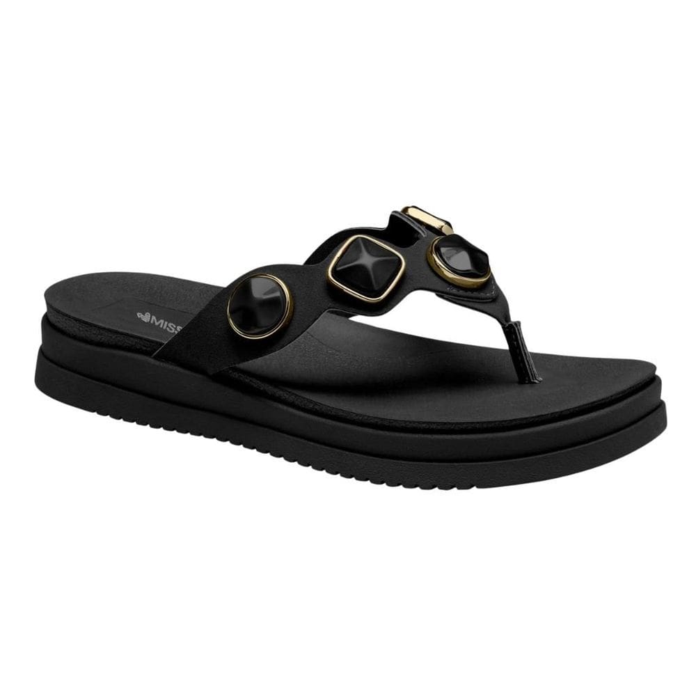 Tamanco Mississipi MF191 Feminino Preto casual