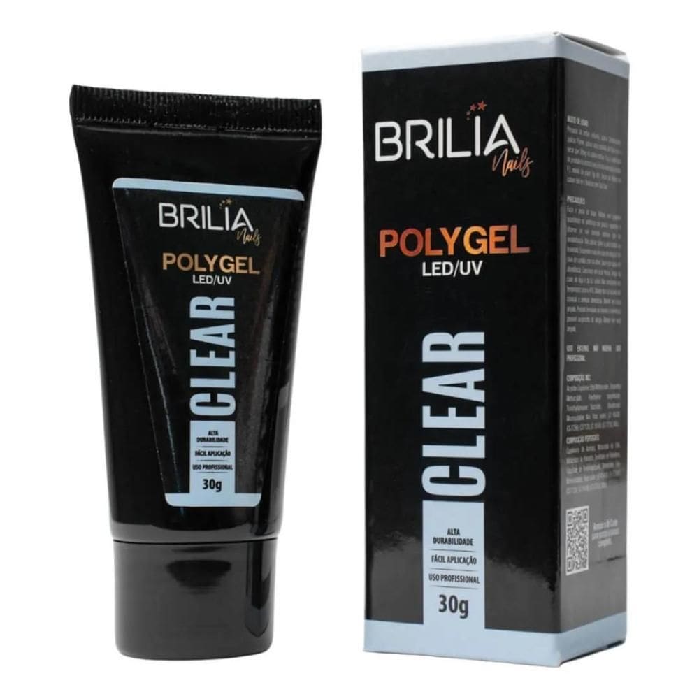 Brilia Nail Polygel Clear 30G