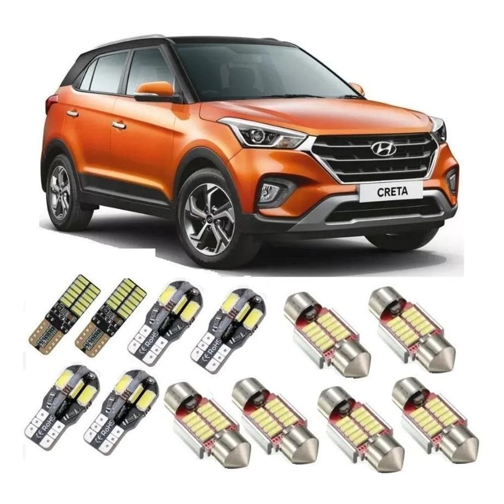 Kit Lampada Led Premium Compatível Creta Cambus Canceller