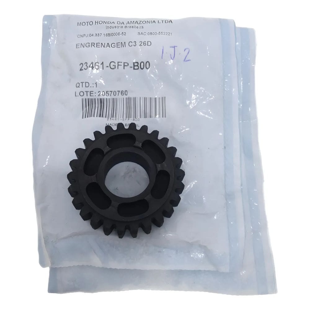 Honda Pop100 Engrenagem 3º secundária 26dentes Genuíno