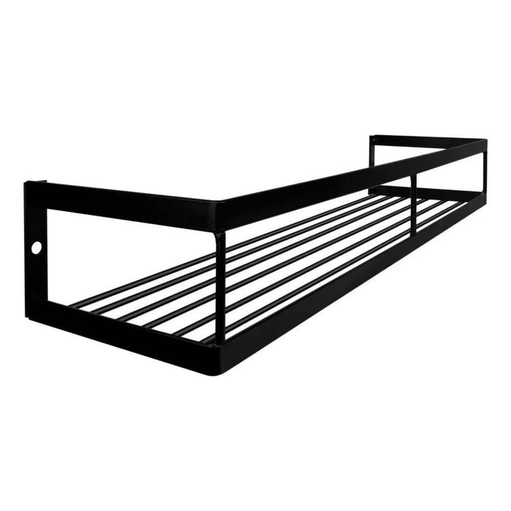 2X Suporte Porta Shampoo Sabonete Fixo Banheiro Aço Reforçad