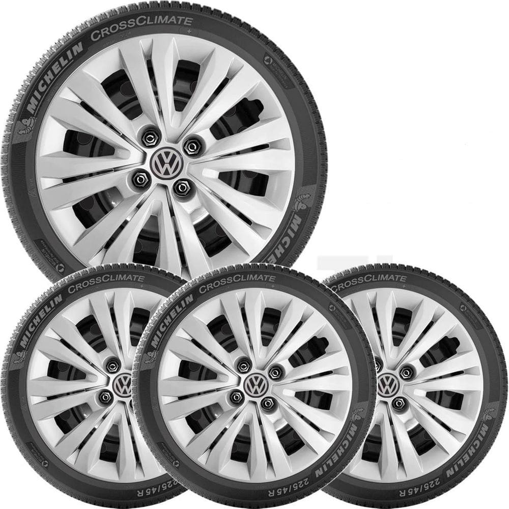 4X Calota Vw Gol Voyage Saveiro G2 G3 G4 G5 Aro 13