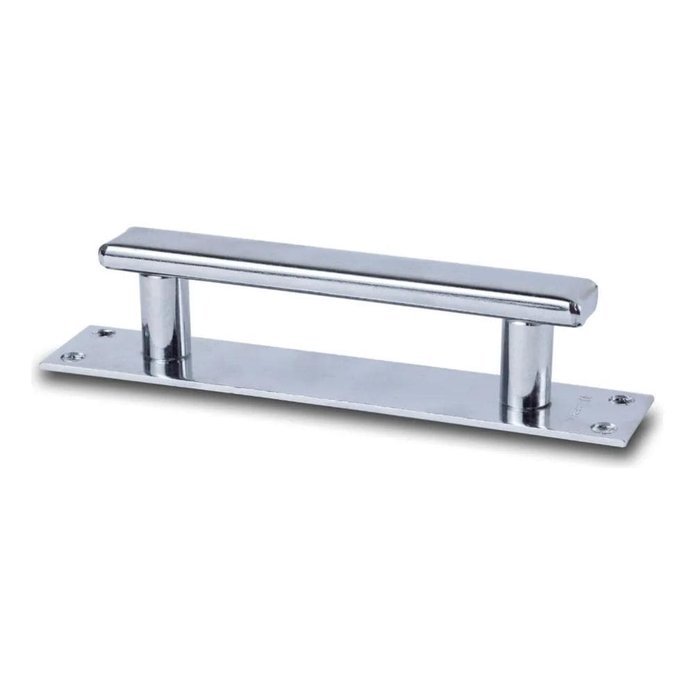 2X Puxador Para Porta Cromado 150 Mm