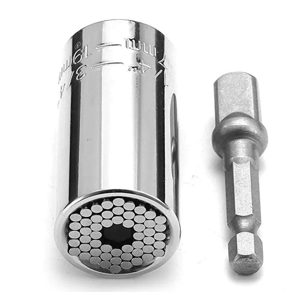 2X Kit Chave Soquete Remover Parafuso Espanado 7 A 19 Mm