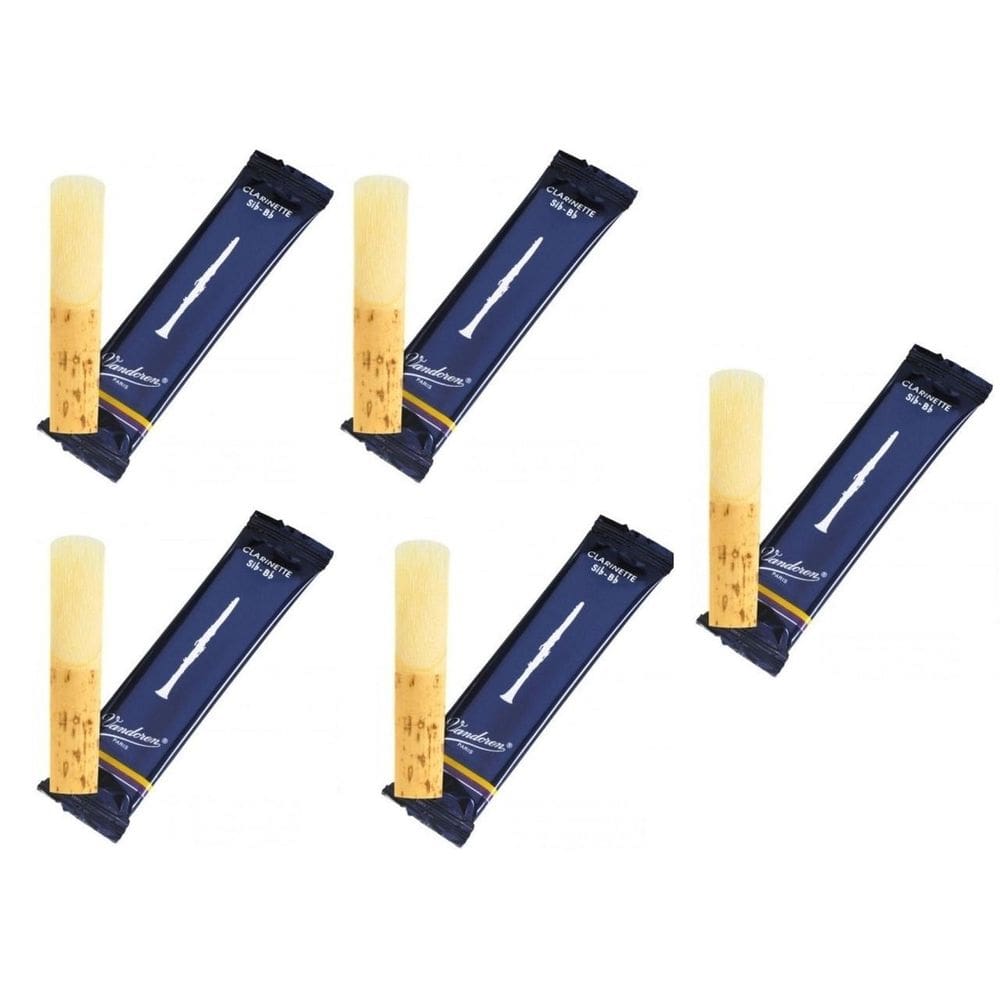 Kit 5 Palhetas Clarinete Vandoren 2