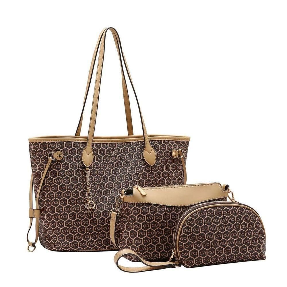 Bolsa Chenson New Monograma Cafe Un