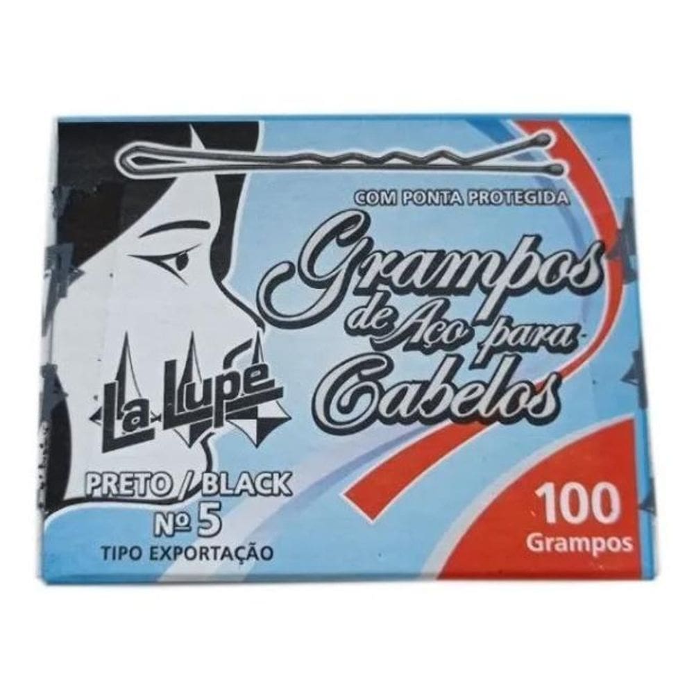 Grampo Presilha De Aço Nº 5 Para Cabelo - 1000 Unidades