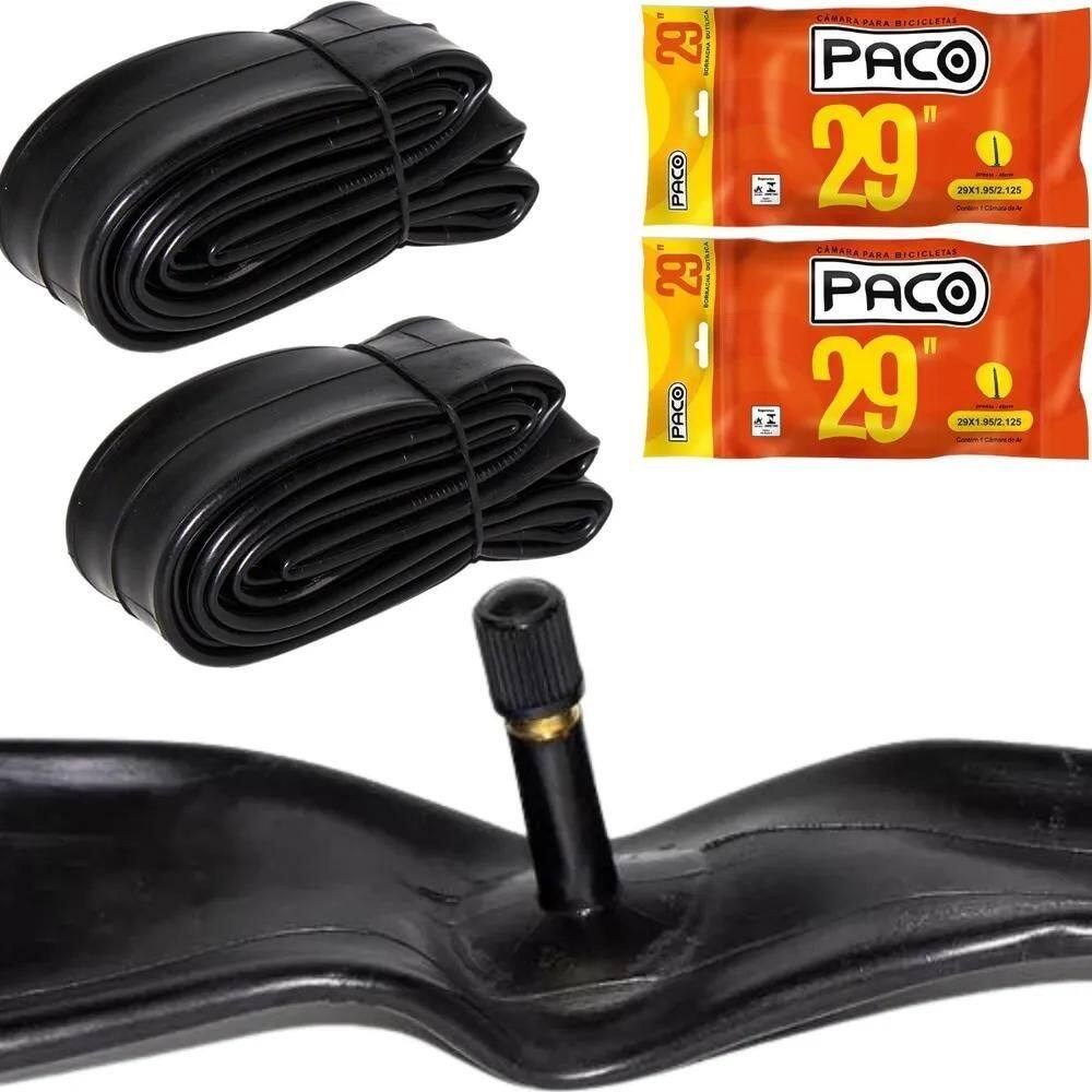 2X Par Câmara De Ar Mtb Aro 29 Bico Grosso 48Mm Com