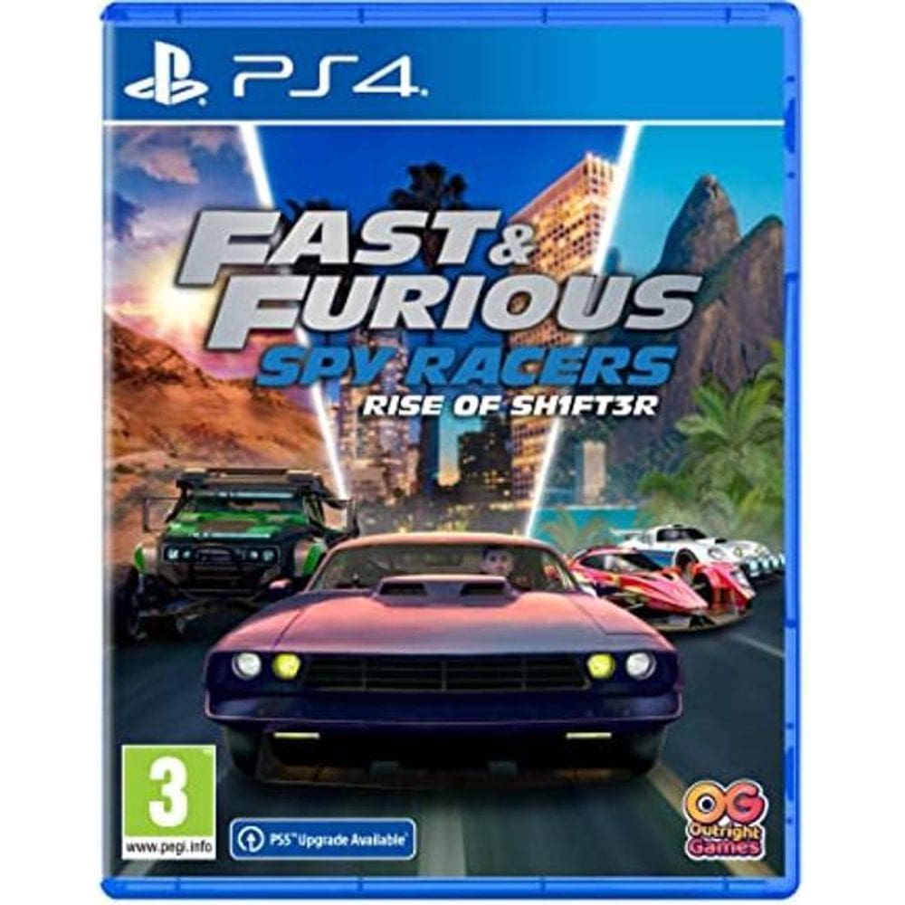 Jogo Fast And Furious: Spy Racers Rise Of Sh1Ft3R Ps4