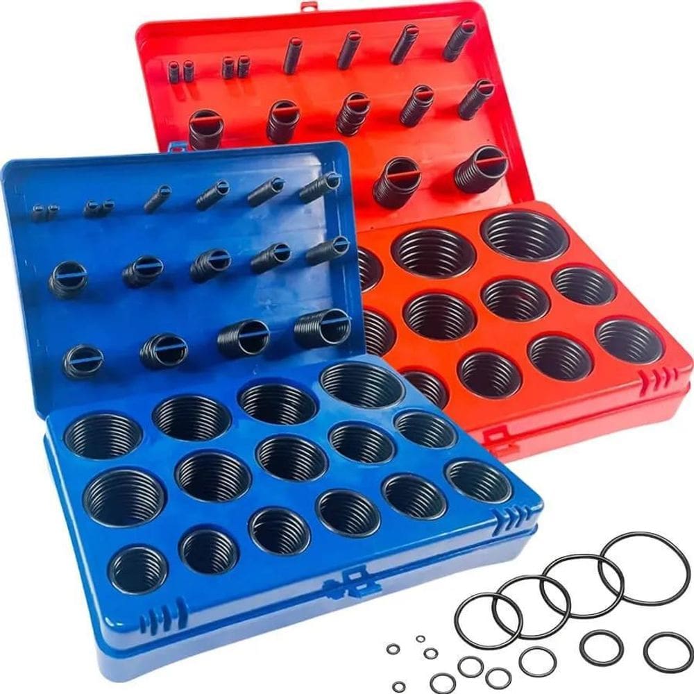 2 Kit Caixa Anél Vedação O-Ring Milímetro Polegada Nitrílica