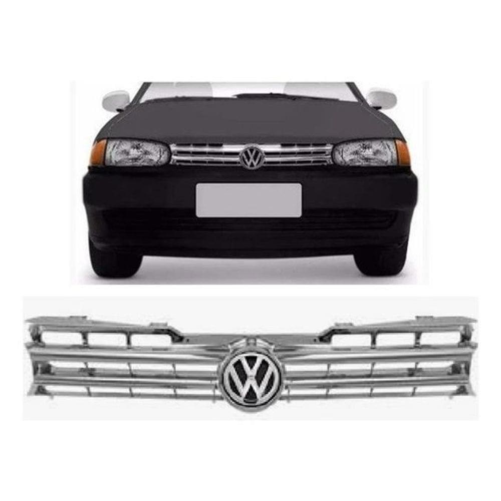 Grade Gol Parati Saveiro G2 95 96 97 98 99 Emblema Cromado