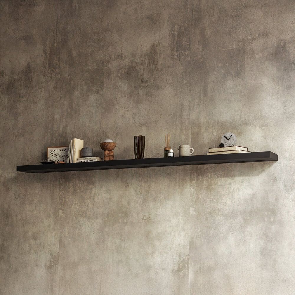 Prateleira para Sala de Estar Tb184 150cm Preto