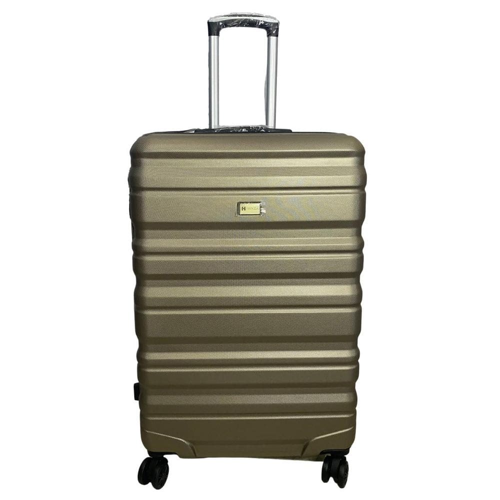 Mala de Viagem Grande Rígida Bege 48x28x74cm Hinza
