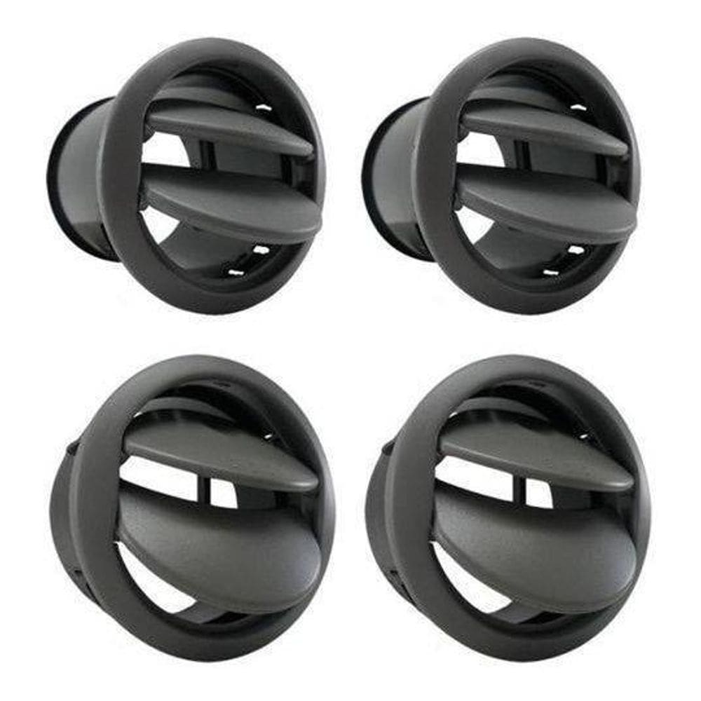 Kit Jogo Difusor Grade Saída Ar Palio 2012/2016 Cinza Claro