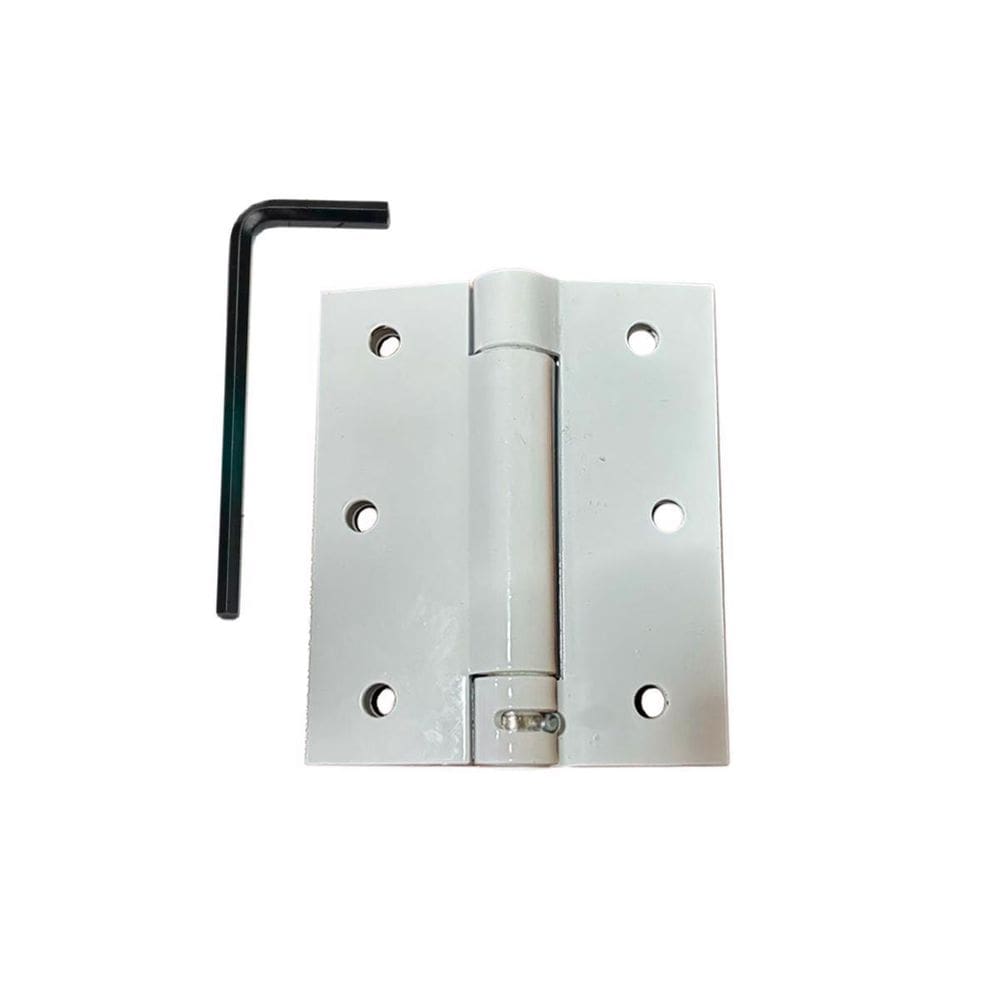 Dobradiça Com Mola Fechamento Automático E Suave Branco