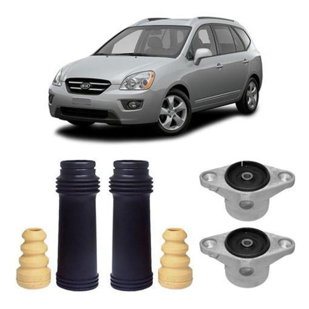 Kit 2 Amortecedor Traseiro Kia Carens 2010 11 2 2013