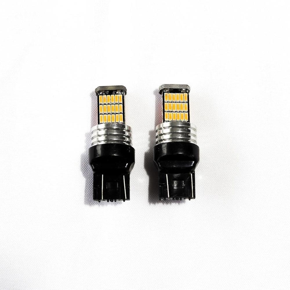 Lâmpada Led T20 Pisca / Meia Luz Premium Canbus Âmbar Par