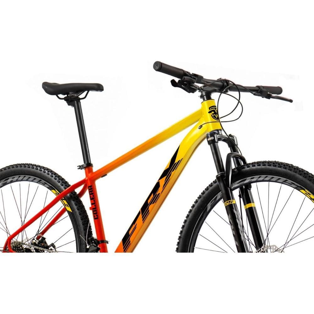 Bicicleta Aro 29 Frx Collera 24V Suspensão Red/Yellow Xl