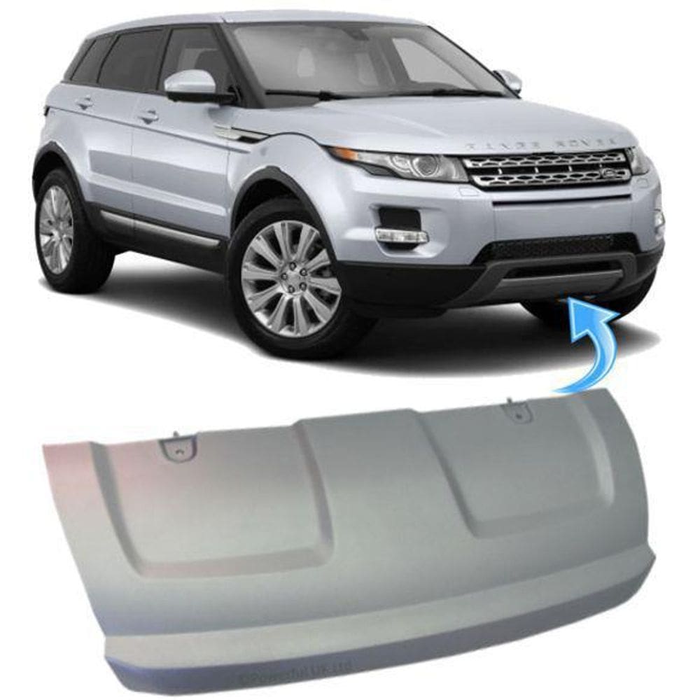 Acabamento Inferior Parachoque Evoque Pure 2011 2015 - Cinza