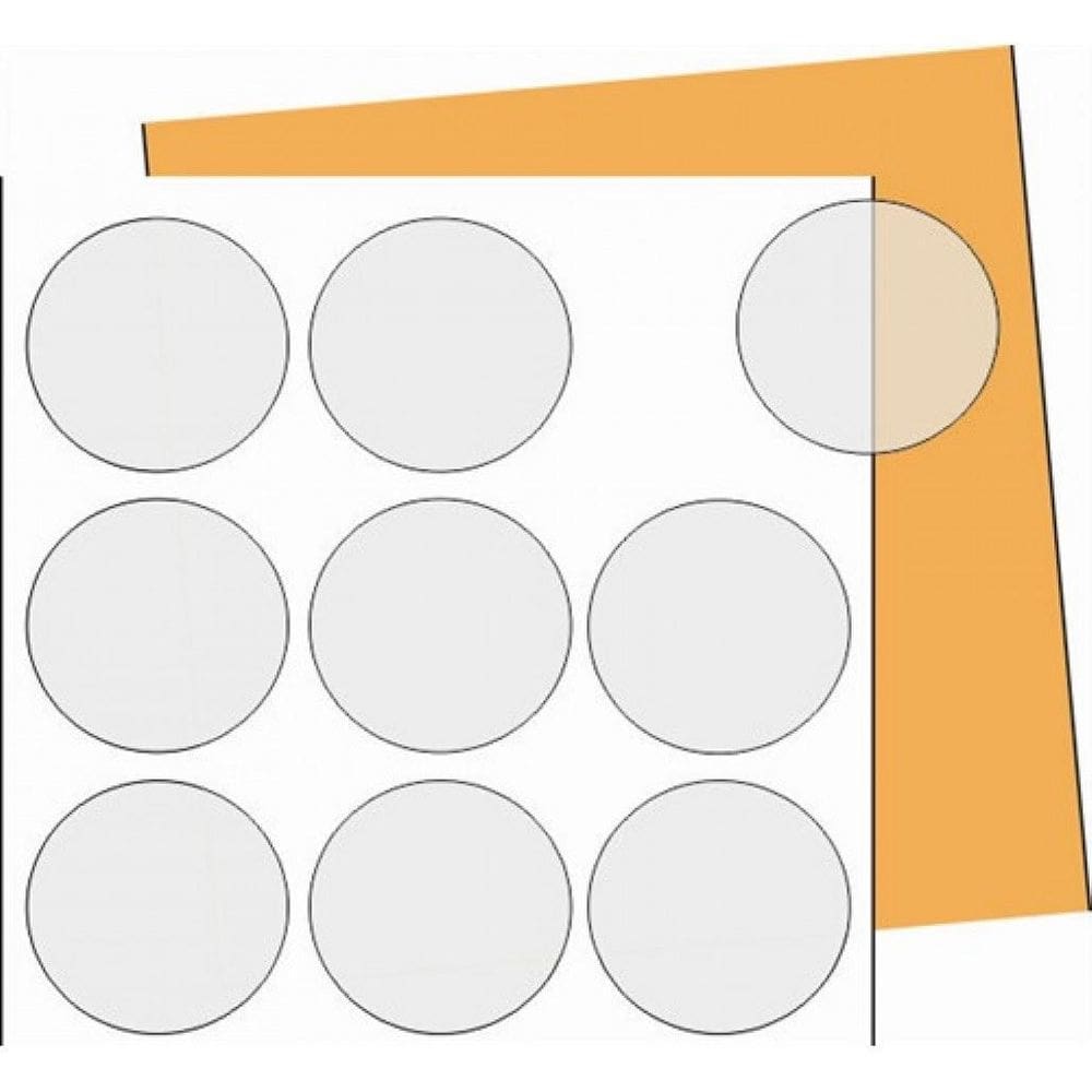 Etiqueta Adesiva Transparente 25Mm Rolo C/1000 Etiquetas