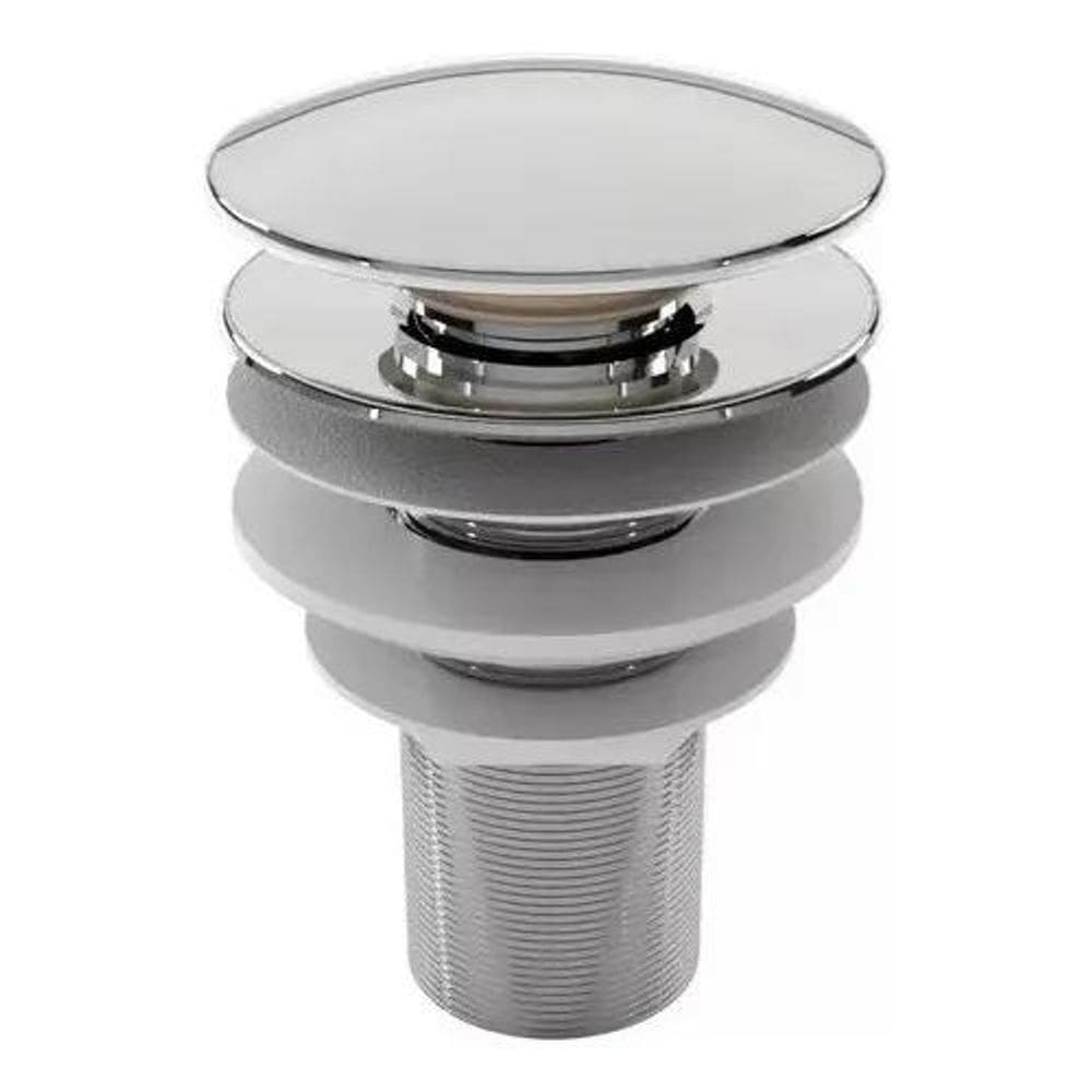 2X Válvula Inteligente Click Up Cromada Lavatório Banheiro 7