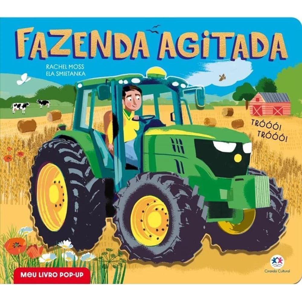 Livro Pop-up Fazenda Incrível - Editora Ciranda Cultural