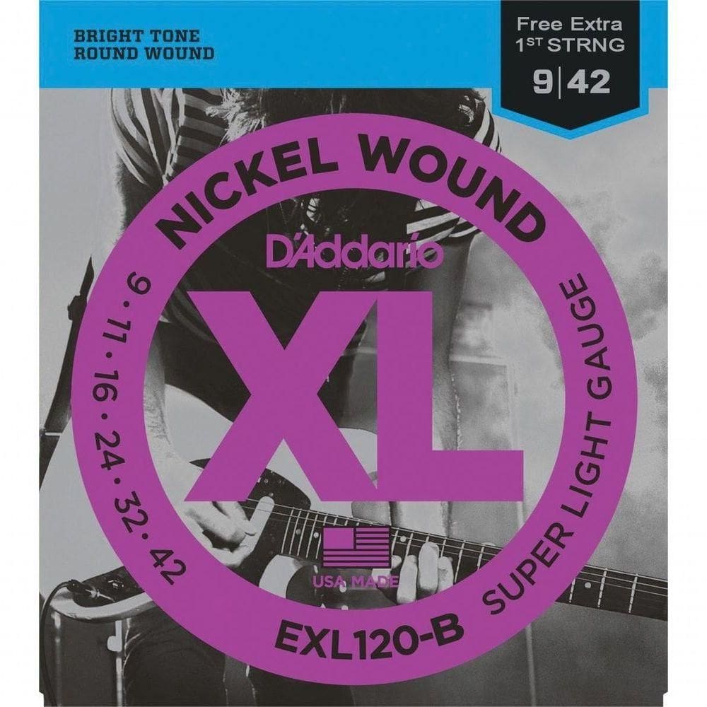 Encordoamento Guitarra Exl120-b .009.042 [f018]