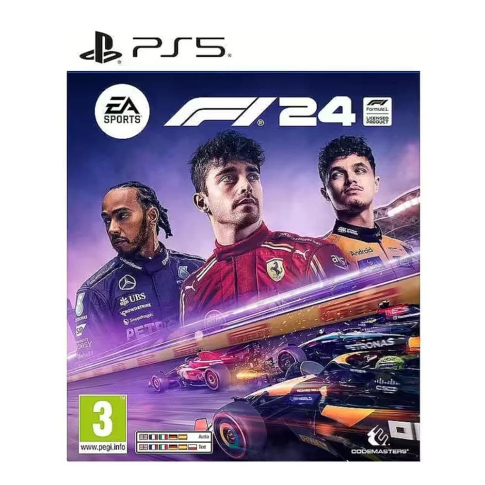 Jogo F1 24 Ps5 Midia Fisica Europeu