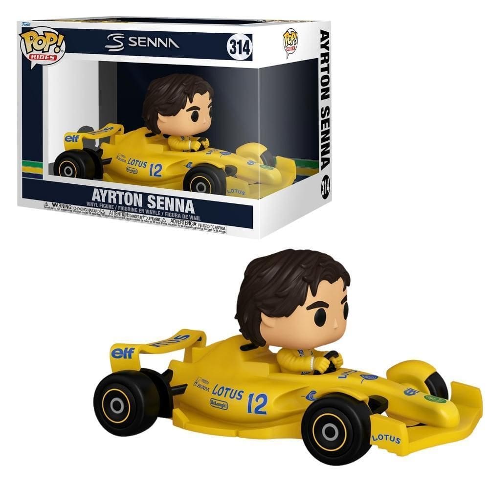 Boneco Funko Pop Rides Deluxe Lotus - Ayrton Senna