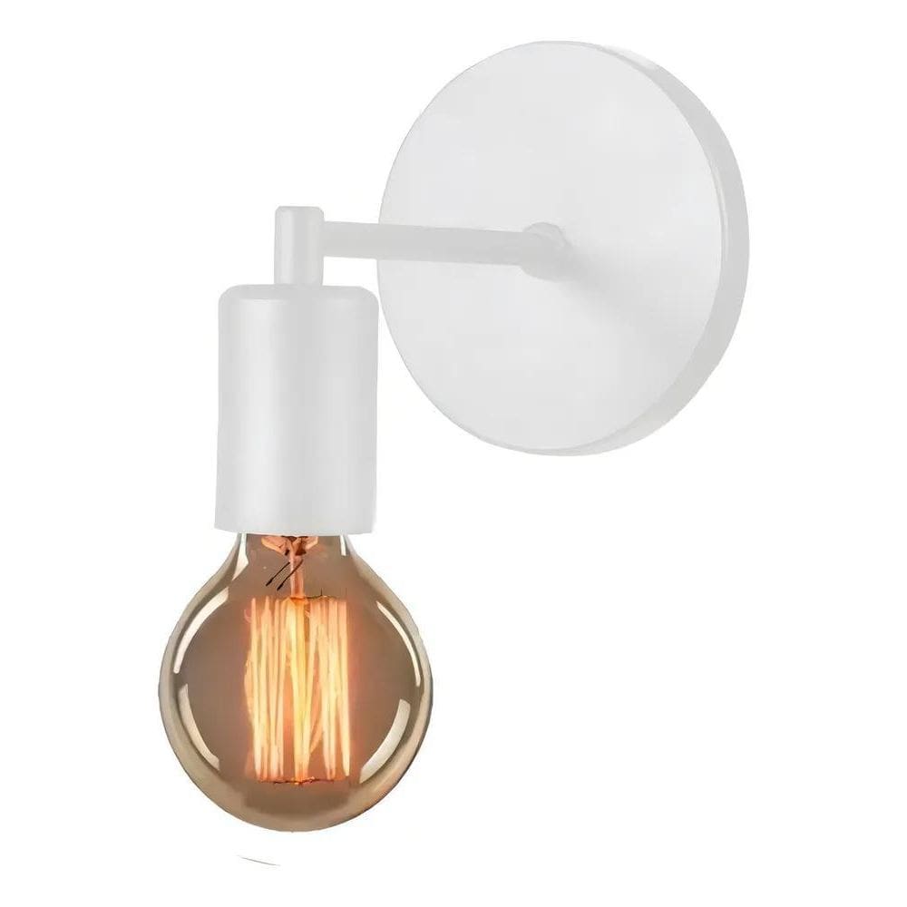 2X Arandela Parede Moderna Cabeceira Quarto Banheiro Retrô E