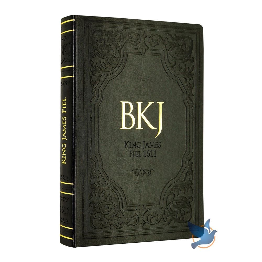 Bíblia Sagrada King James Fiel 1611 Letra Extra Gigante Capa