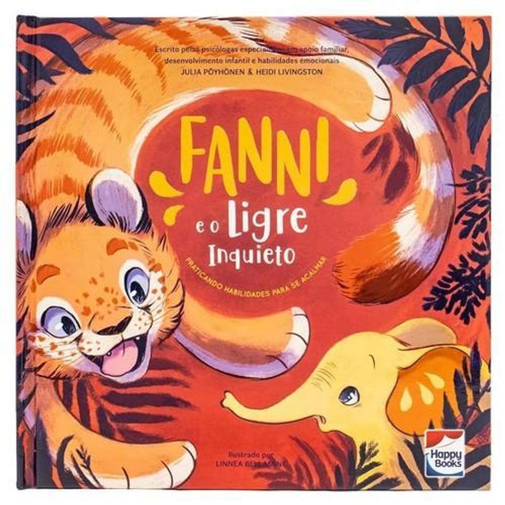 Livro Habilidades Emocionais - Fanni E O Ligre Inquieto