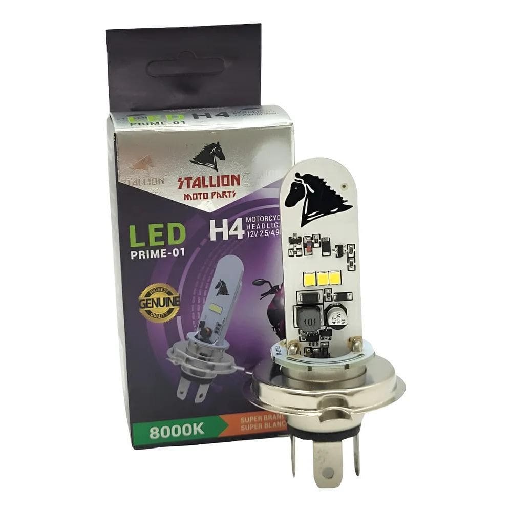 Lâmpada Farol Led Xenon Moto Ybr Factor/ Titan 150/Titan 160