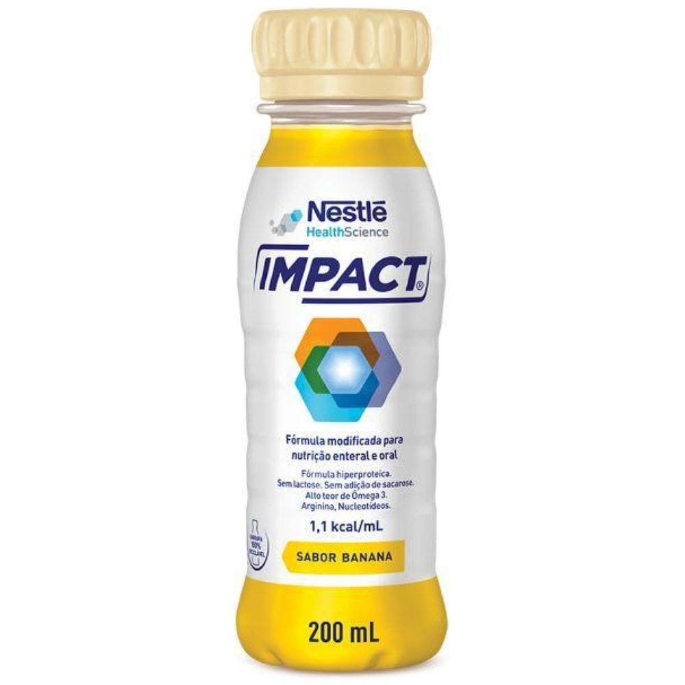 Impact Sabor Banana 200 Ml Nestle