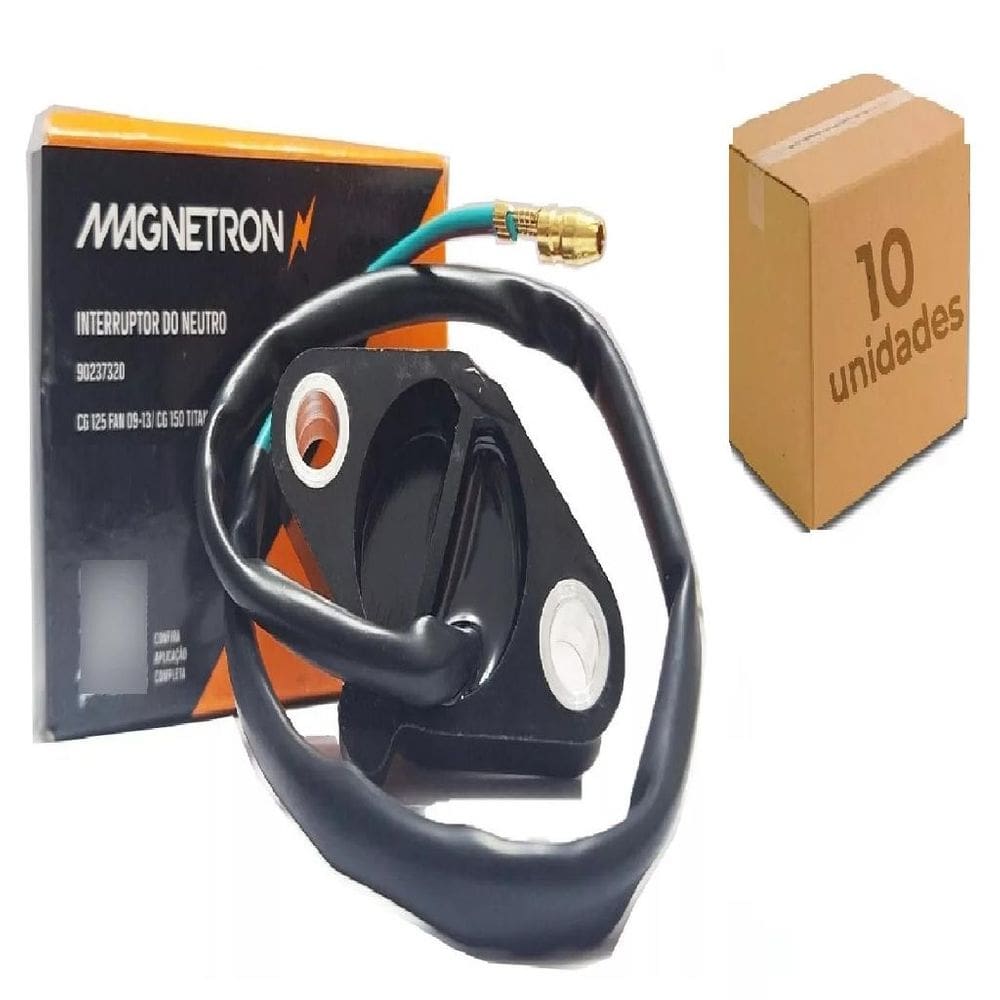 Interruptor Neutro Honda Cg 150 Fan Titan Cg160 Cg125 Kit Com 10 Peças Magnetron