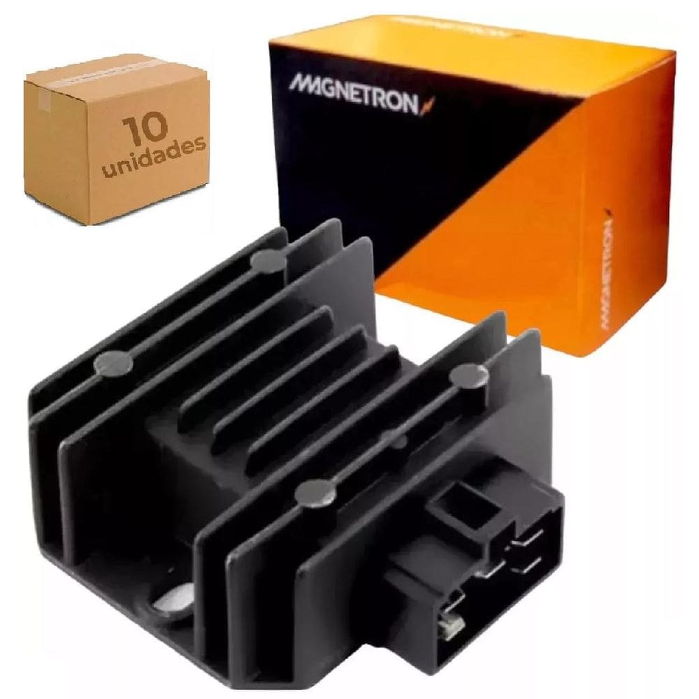 Regulador Retificador Factor 125 Ybr Ed 2014 2015 2016 Kit10 Peças Magnetron