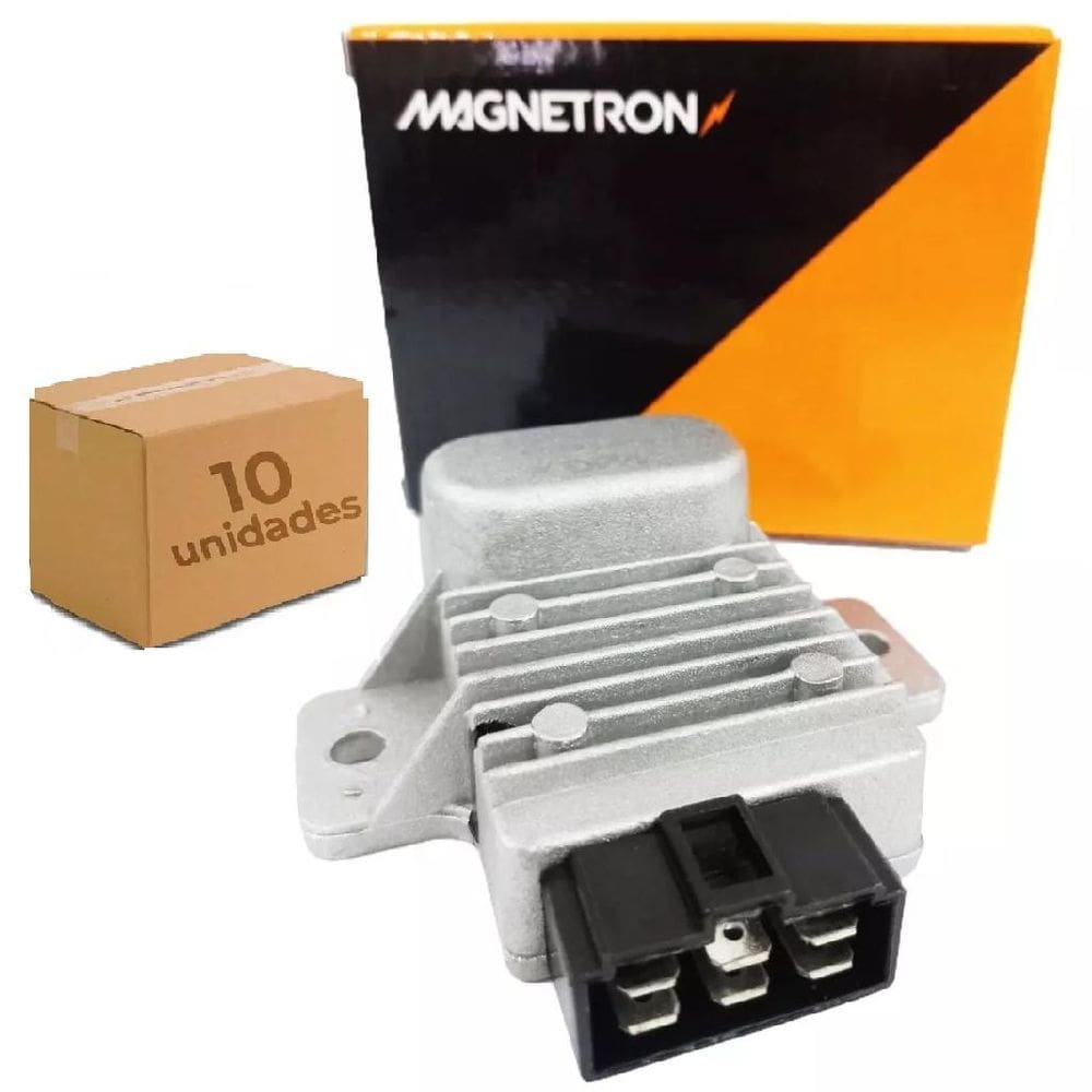 Regulador Voltagem Cg150 2009 A 2010 Bros 150 2009 A 2015 Biz 125 2009 A 2015 Kit 10 Peças Magnetron