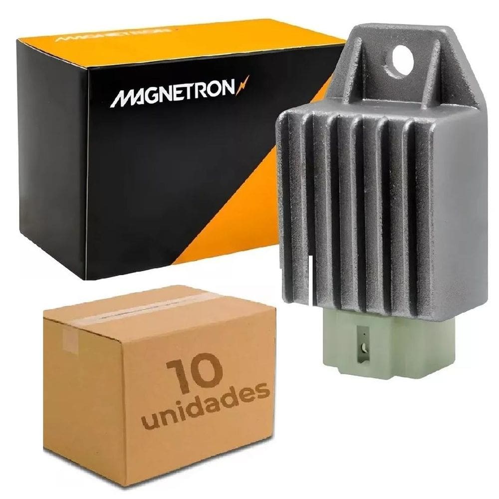 Regulador Voltagem Honda Cg Titan 1995 A 1999 Today 1992 Fan 2008 Bros 125 150 Kit 10 Peças Magnetron