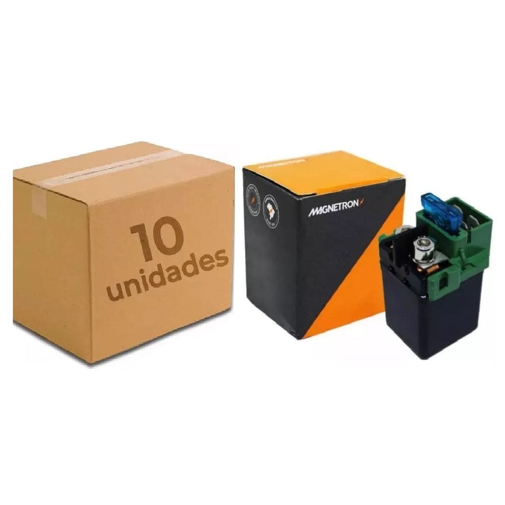 Rele Partida Honda Cg Titan 150 2009 Es Biz 2009 Es Fan 2009 Es Injeção Eletronica Kit 10 Peças  Magnetron
