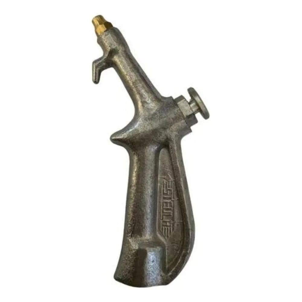 2X Bico De Ar Para Limpeza Soprador Curto Aluminio Steula Ms