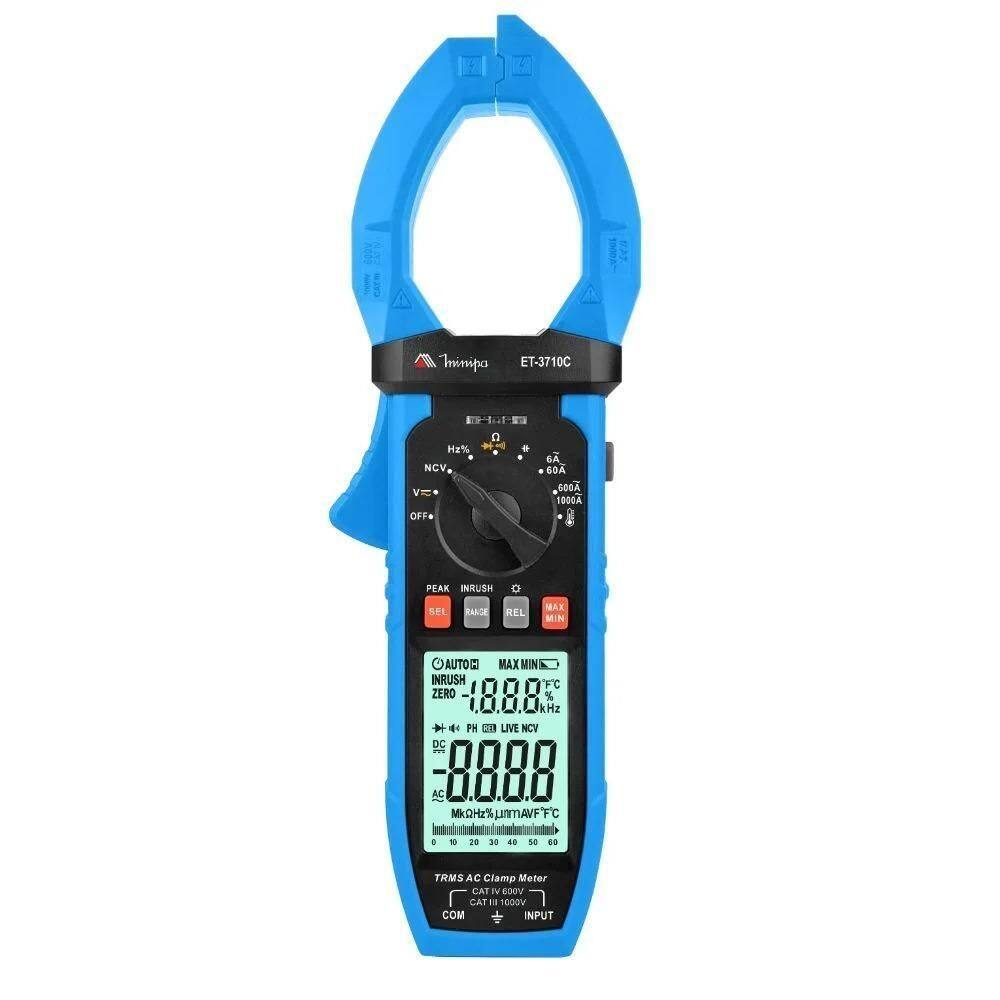 Alicate Amperímetro Digital 1000A True Rms Ac Cat Iii 1000V