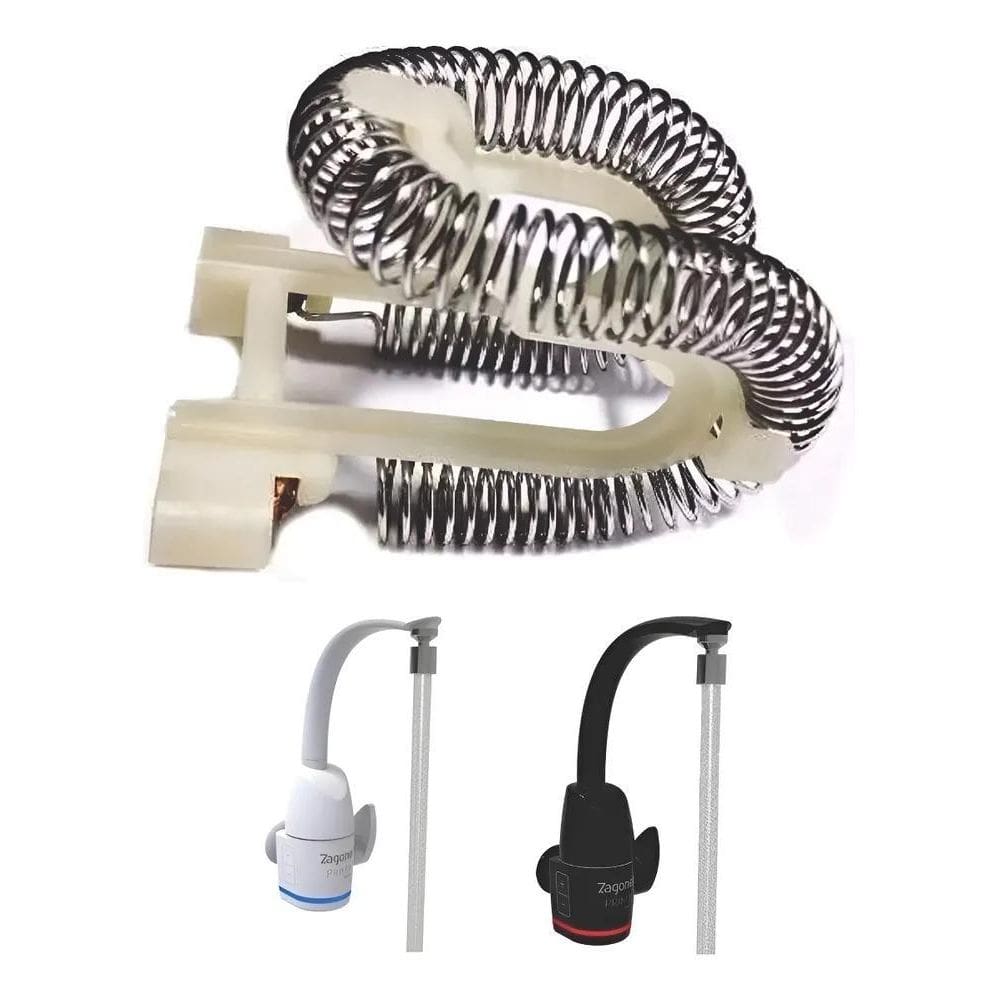 2X Resistencia Torneira Eletrica Zagonel Prima Touch 220V