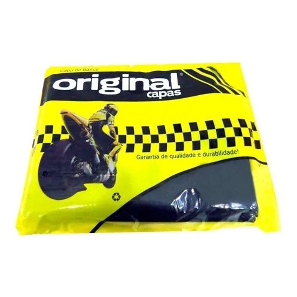 Capa Banco Moto  Nxr Bros 150 2009 A 2015 Preta