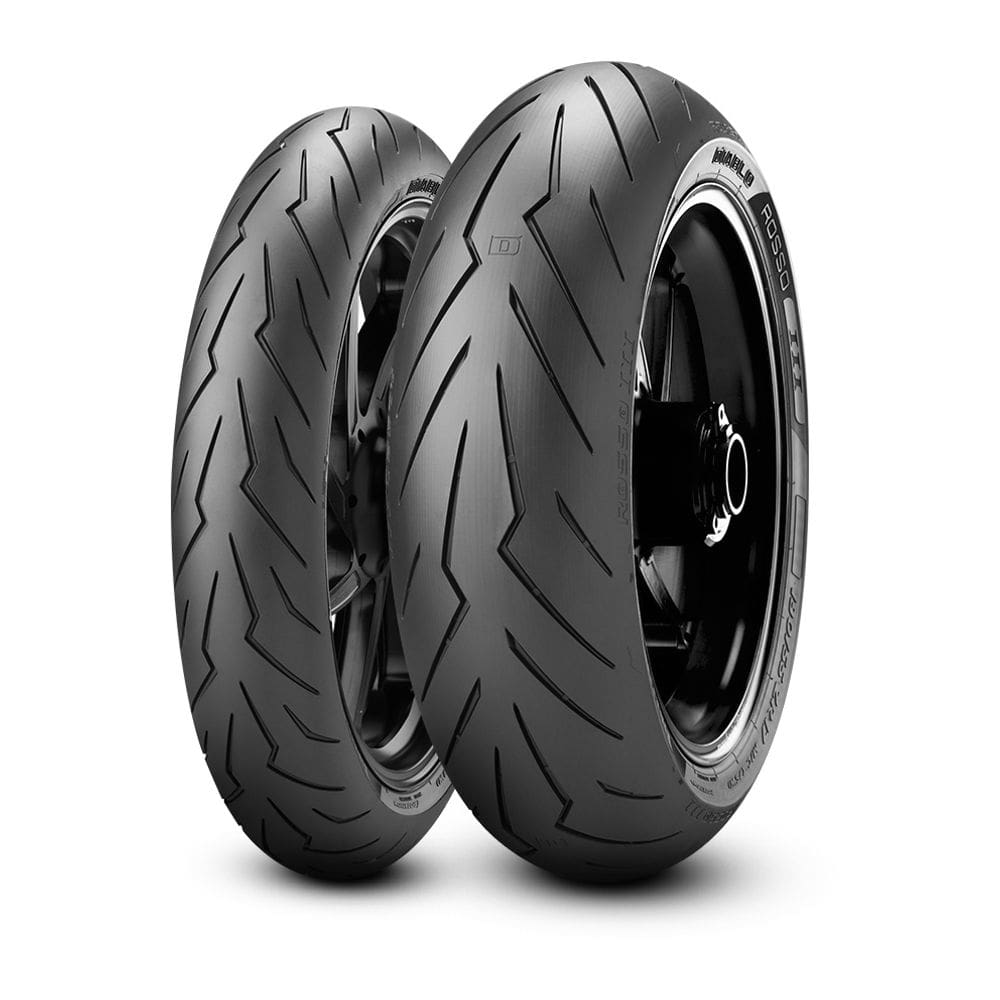 Par Pneu 110/70r-17 + 14070r-17 Diablo Rosso Iii rosso 3 PIRELLI
