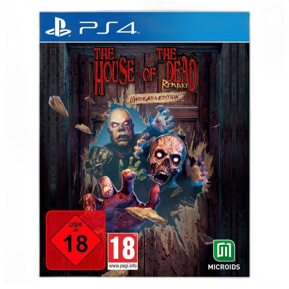Jogo The House Of The Dead Remake Limited Holografico Ps4