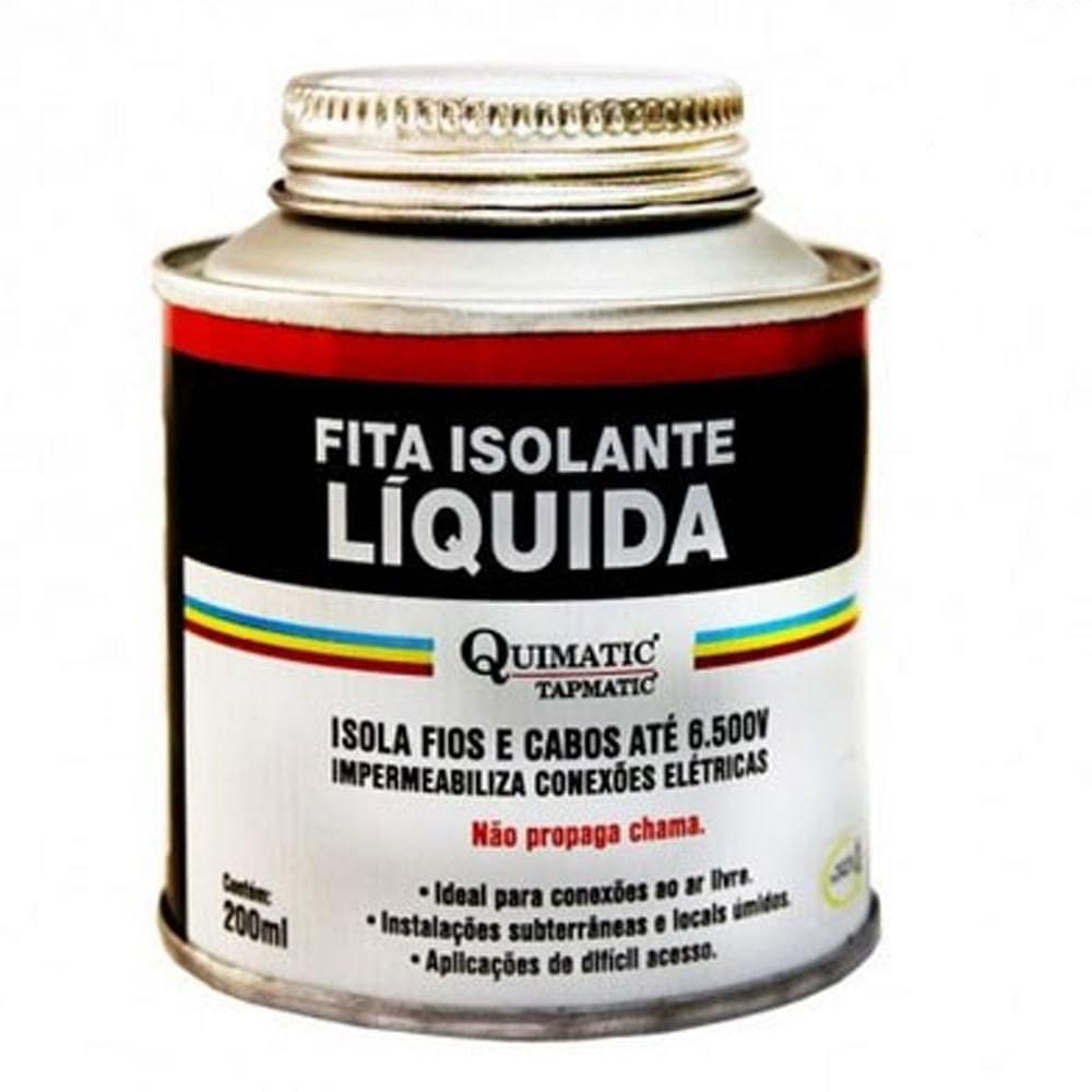 Fita Isolante Líquida Incolor 200Ml Quimatic Bi1