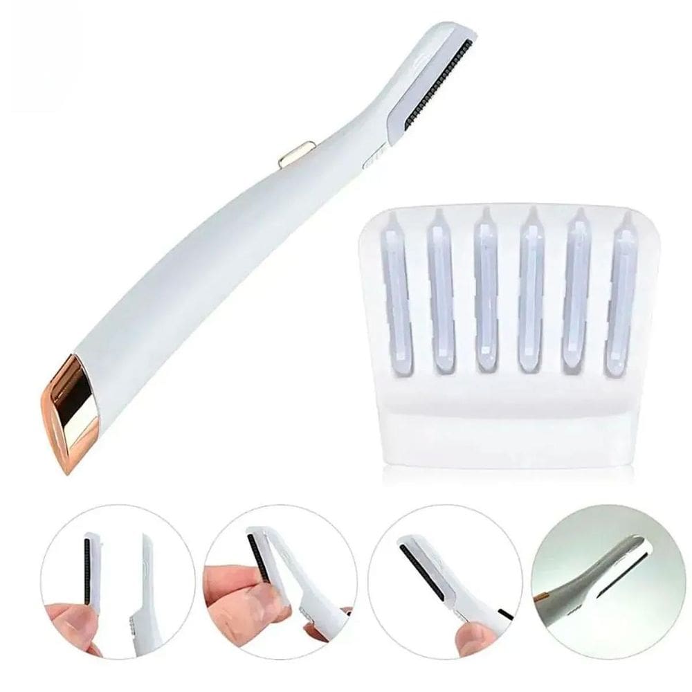 Esfoliador Facial Para Depilação Com Lâmina Fina