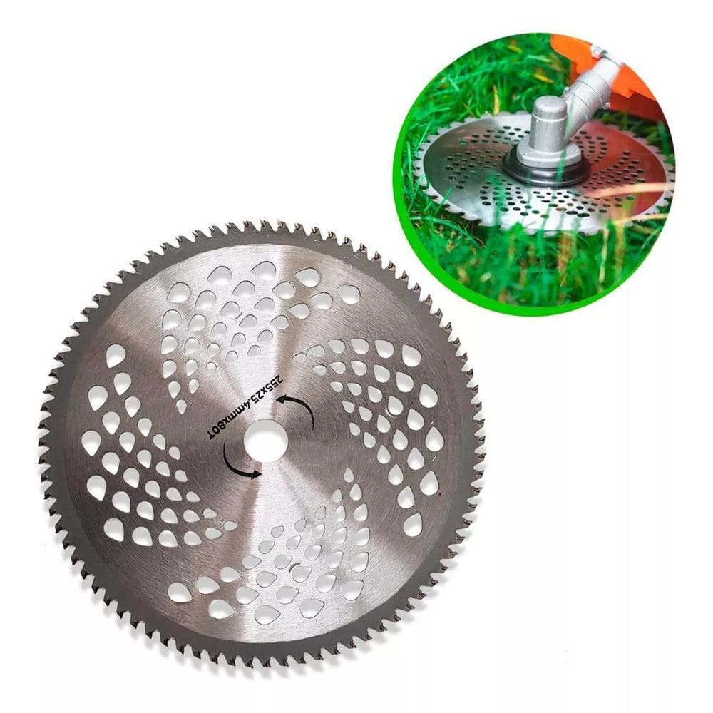 Disco / Lâmina 80 Dentes Wídea Roçadeiras Alta Resistência