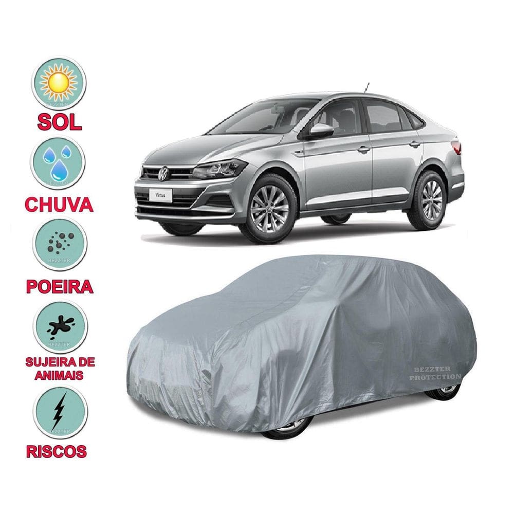 Capa Cobrir Carro Virtus Impermeável Proteção